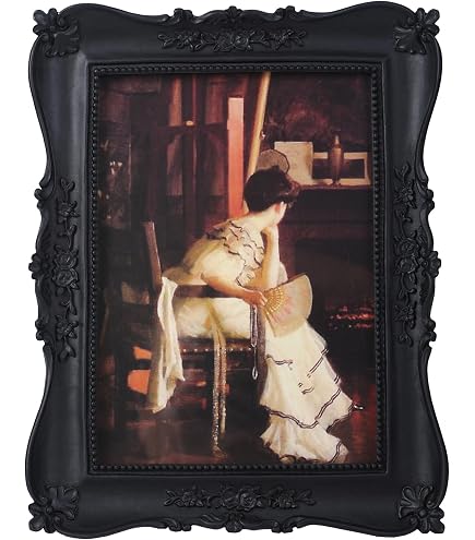 Amazon.com - Laura Ashley 2x3 Black Ornate Textured Hand-Crafted